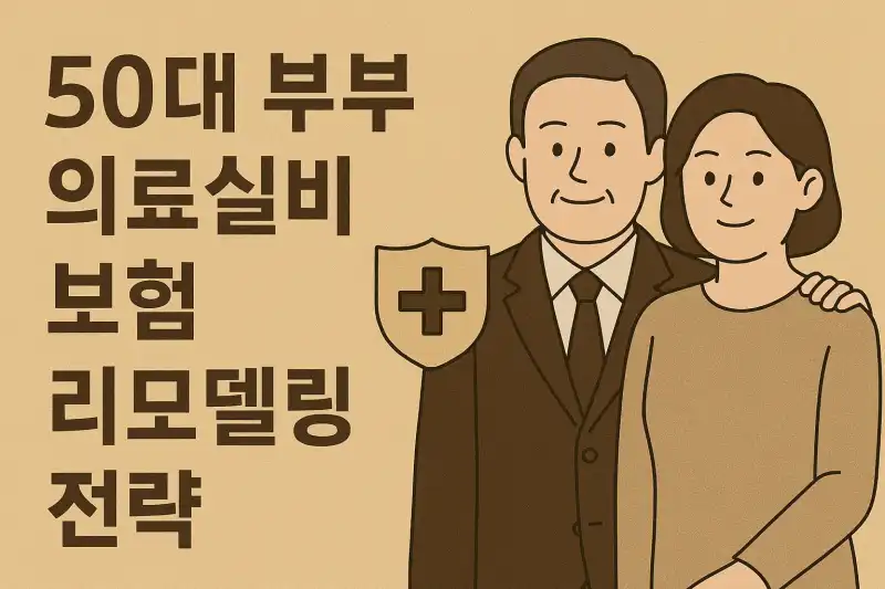 50대 부부 의료실비 보험 리모델링 전략