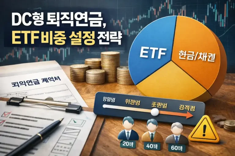 DC형 퇴직연금, ETF 비중 설정 전략