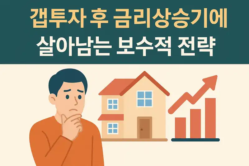갭투자 후 금리상승기에 살아남는 보수적 전략
