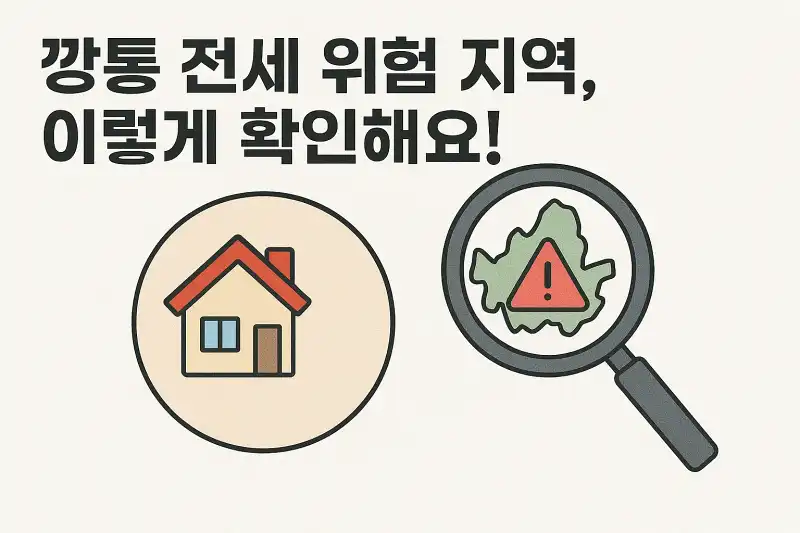 깡통 전세 위험 지역, 이렇게 확인해요!