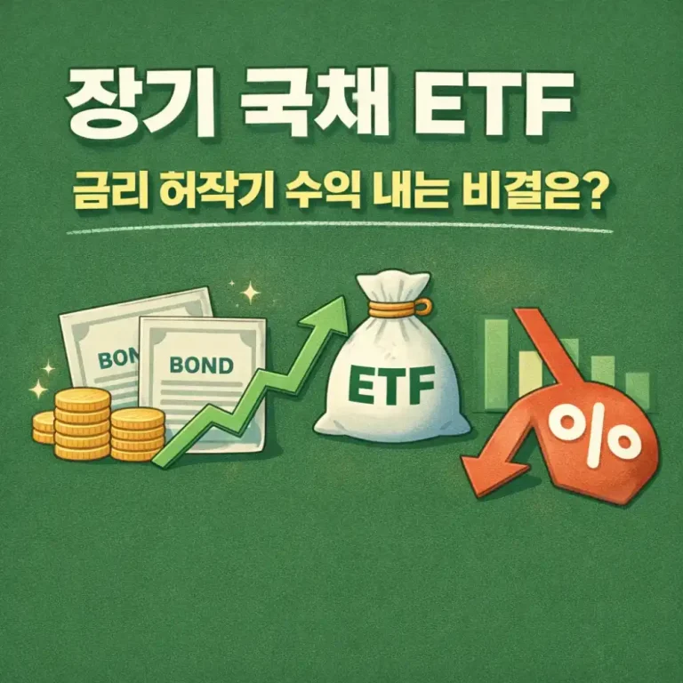 장기 국채 ETF, 금리 하락기 수익 내는 비결은?
