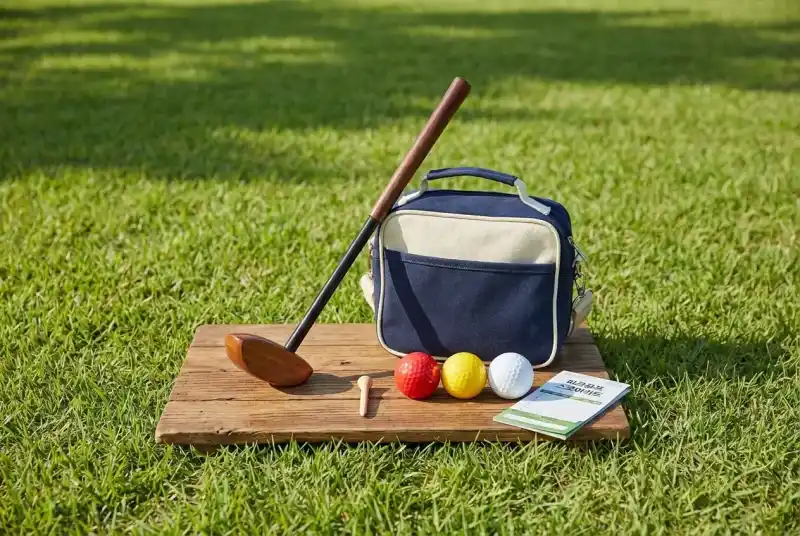 파크골프채와 공 세트 준비물
