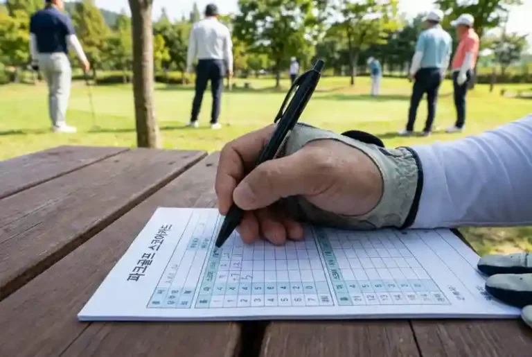 파크골프 점수 계산 어렵다고요? 이 방법이면 쉽습니다