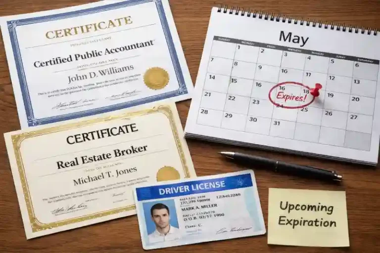자격증 유효기간 모르면 낭패! 갱신 방법