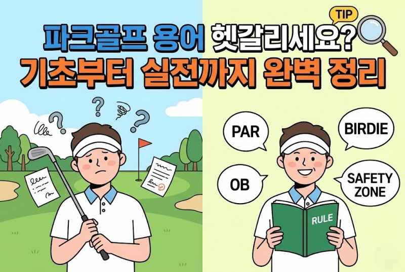 파크골프 용어 헷갈리세요? 기초부터 실전까지 완벽 정리