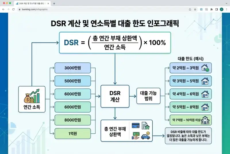 DSR 계산 방식 쉽게 이해하기