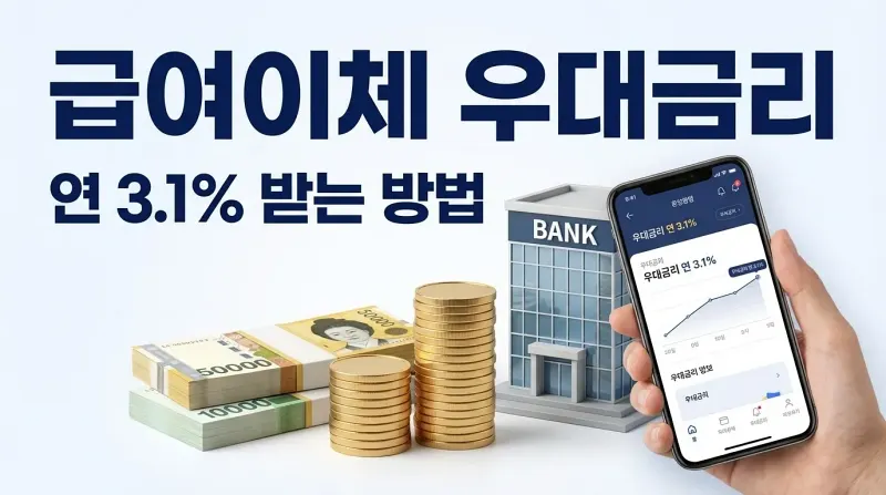 급여이체 우대금리