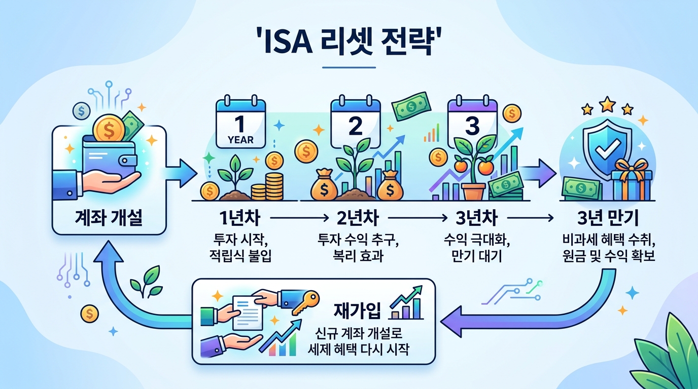  3년 주기 리셋 전략 플로우차트