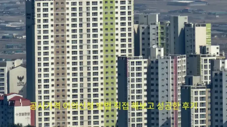 공시가격 이의신청 직접 해보니 성공 가능성 얼마나 될까 현실 후기