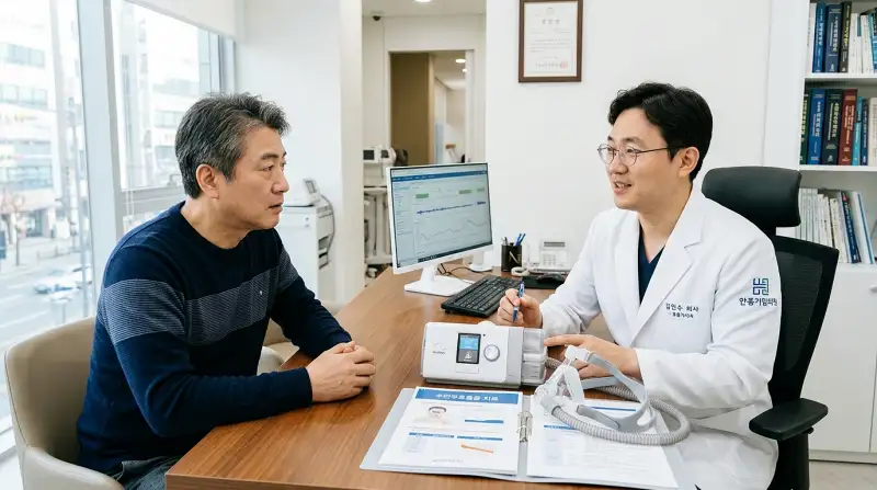 병원 상담 장면