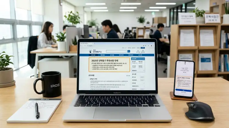 인터넷등기소 2025년 신탁등기 경고 기능 화면 목업