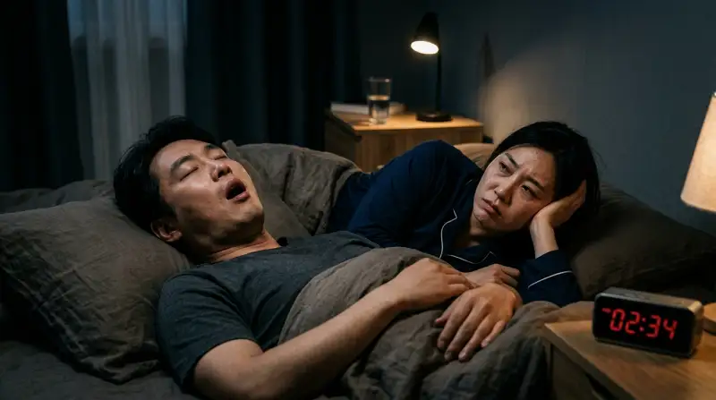 현실 공감형 - 코골이 고통