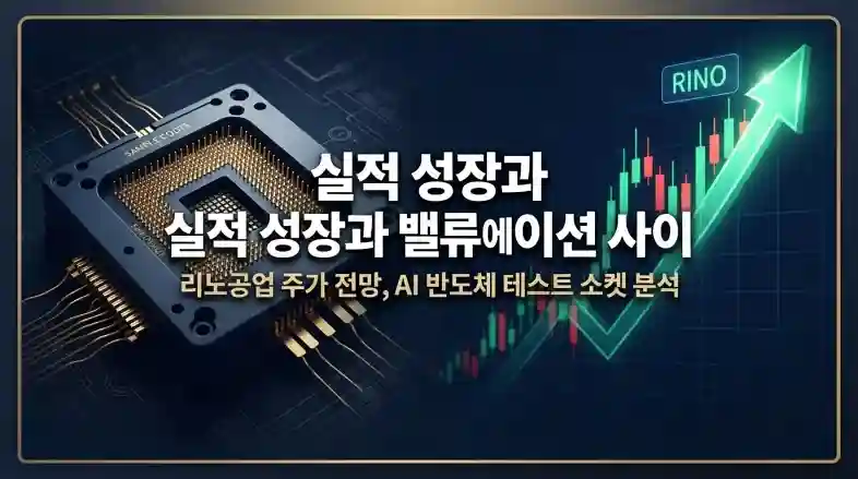 리노공업 주가 전망과 AI 반도체 테스트 소켓 분석
